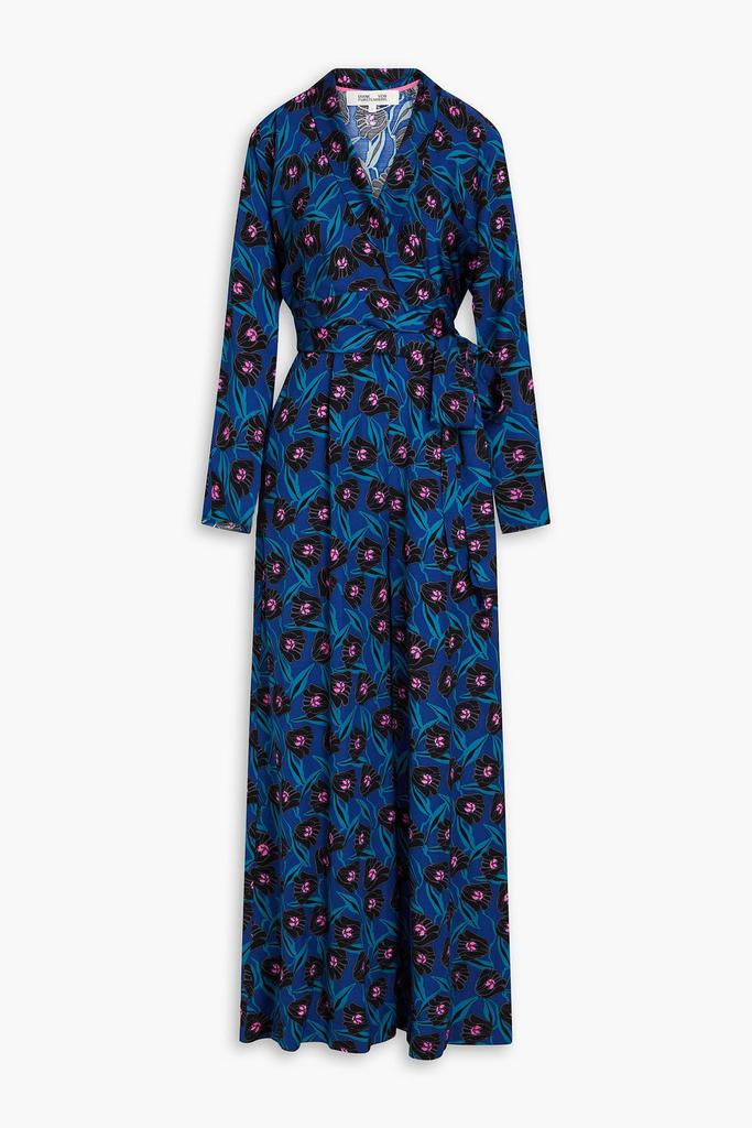 Diane von Furstenberg Piper floral-print crepe wide-leg jumpsuit