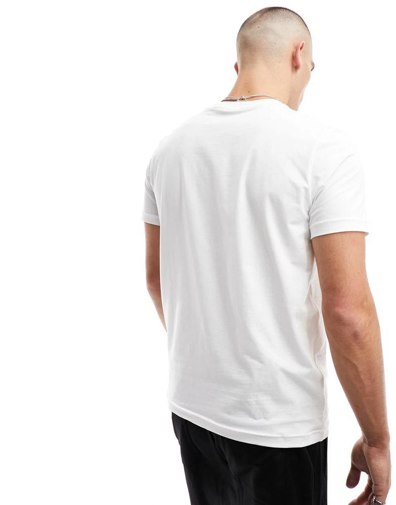 Hugo Boss BOSS Green tee t-shirt In white 4