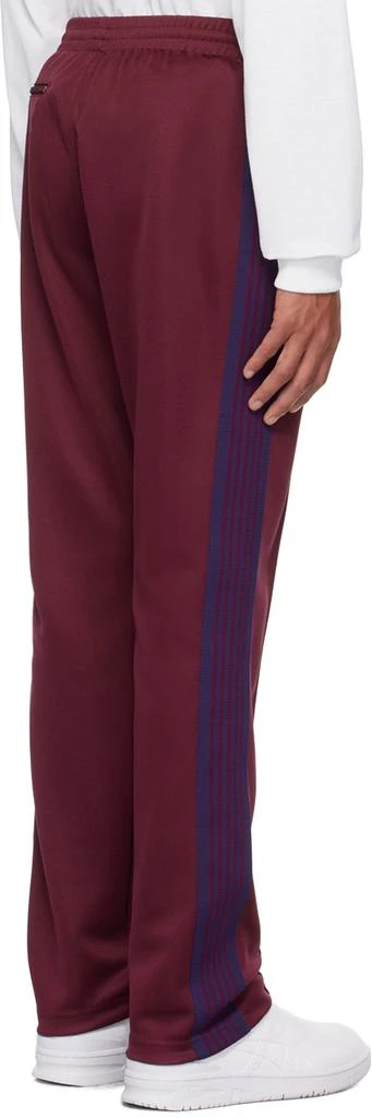 Needles Burgundy Drawstring Track Pants 3