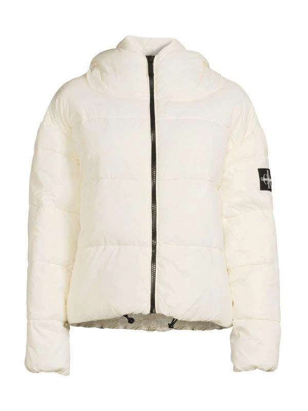 Calvin Klein Jeans Boxy Hooded Puffer Jacket 3