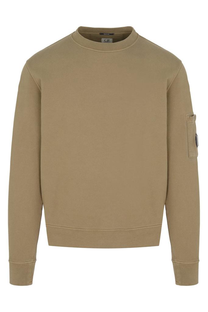 undefined Brushed Lens Sweatshirt Khaki