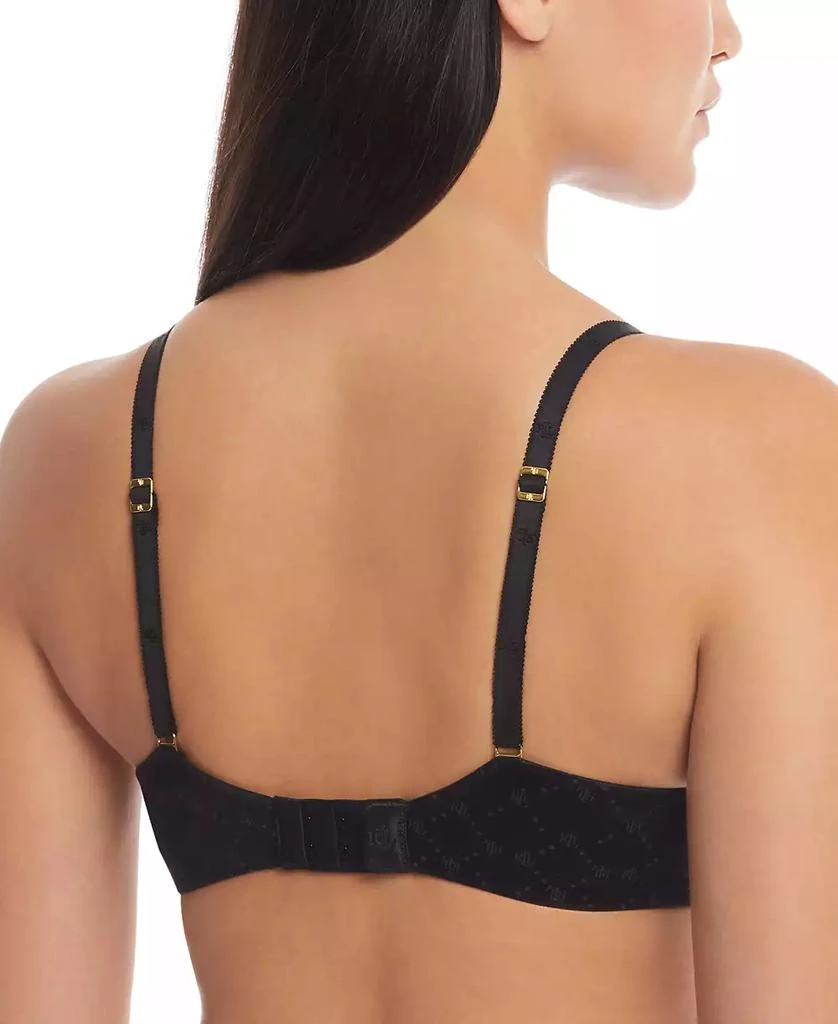 Ralph Lauren Comfort Collection Repeat-Logo Wireless T-Shirt Bra, 4L0069 2