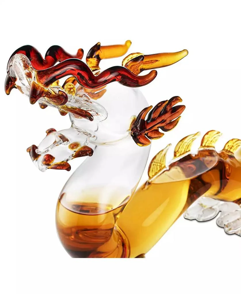 The Wine Savant Year Of The Dragon Whiskey and Wine Decanter 3
