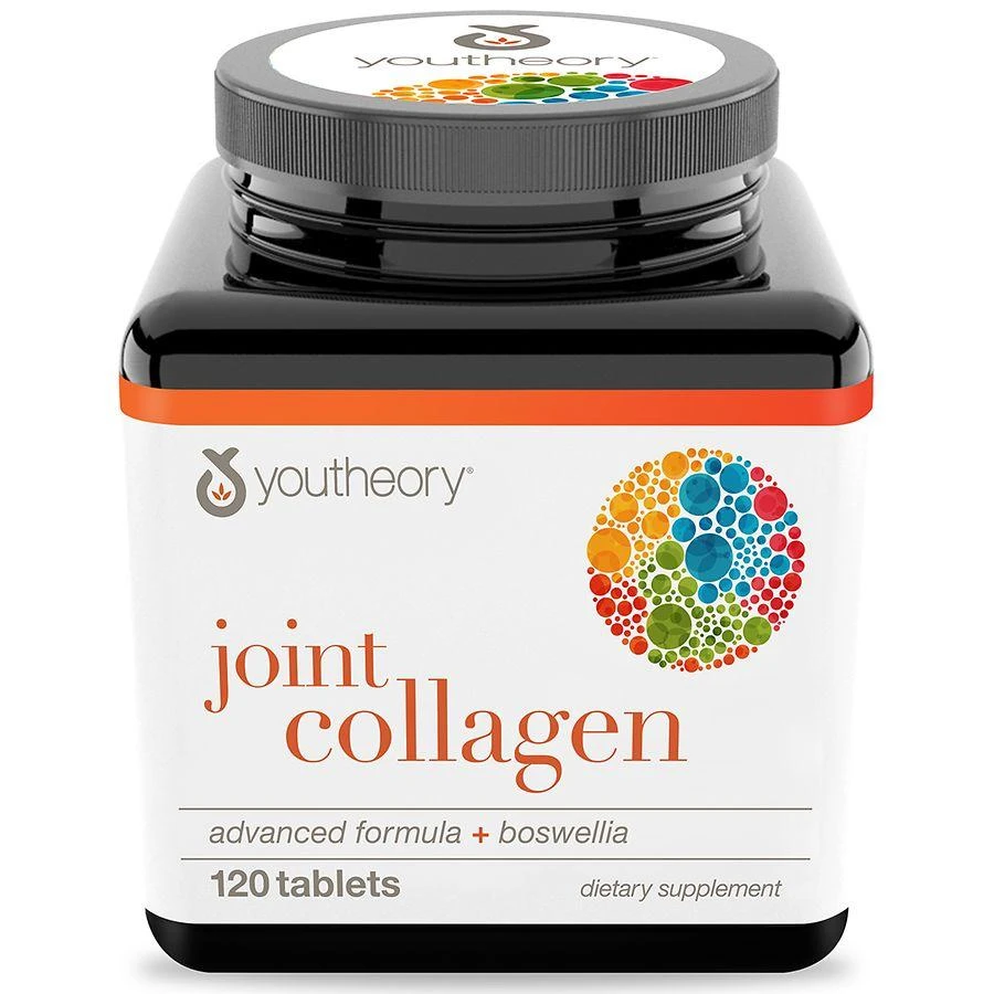 Youtheory Joint Collagen Advanced with Boswellia Tablets 1