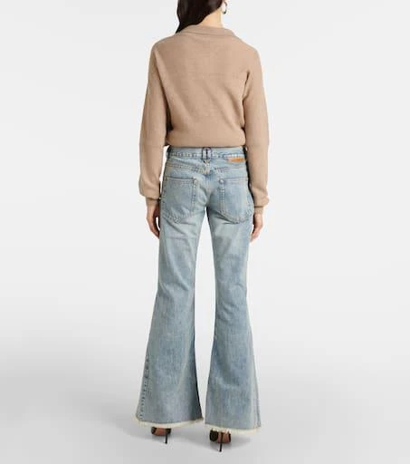 Stella McCartney Low-rise flared jeans 3