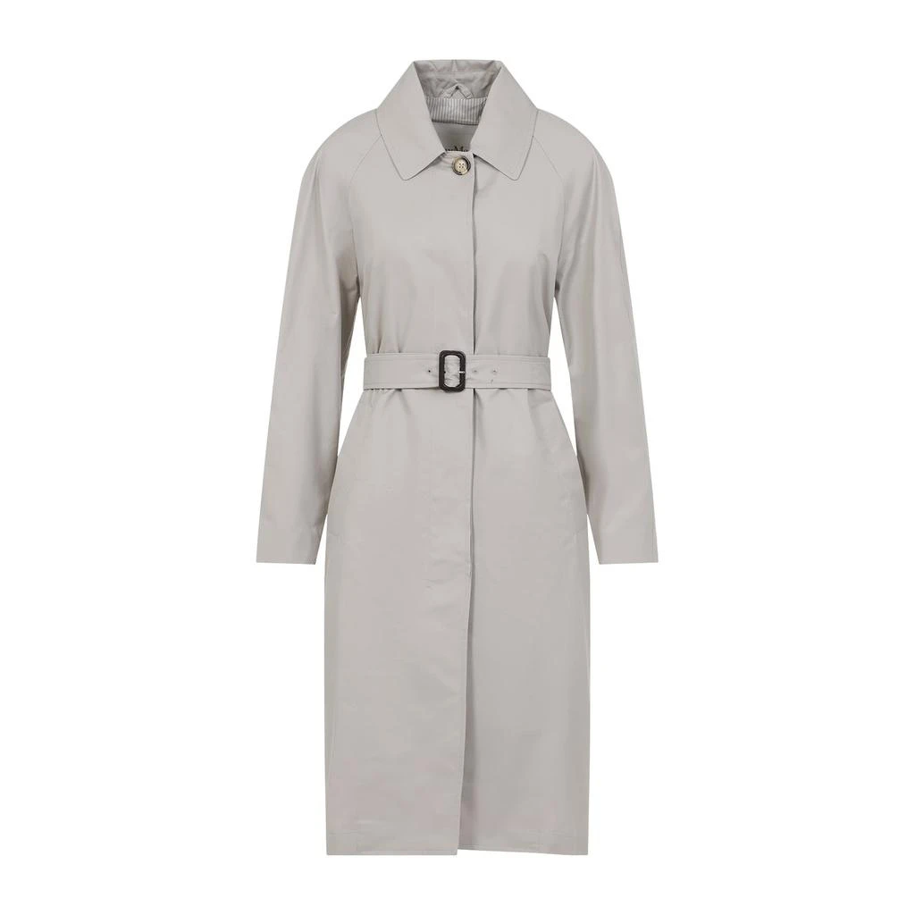 Max Mara The Cube Max Mara The Cube Belted Long-Sleeved Coat 1