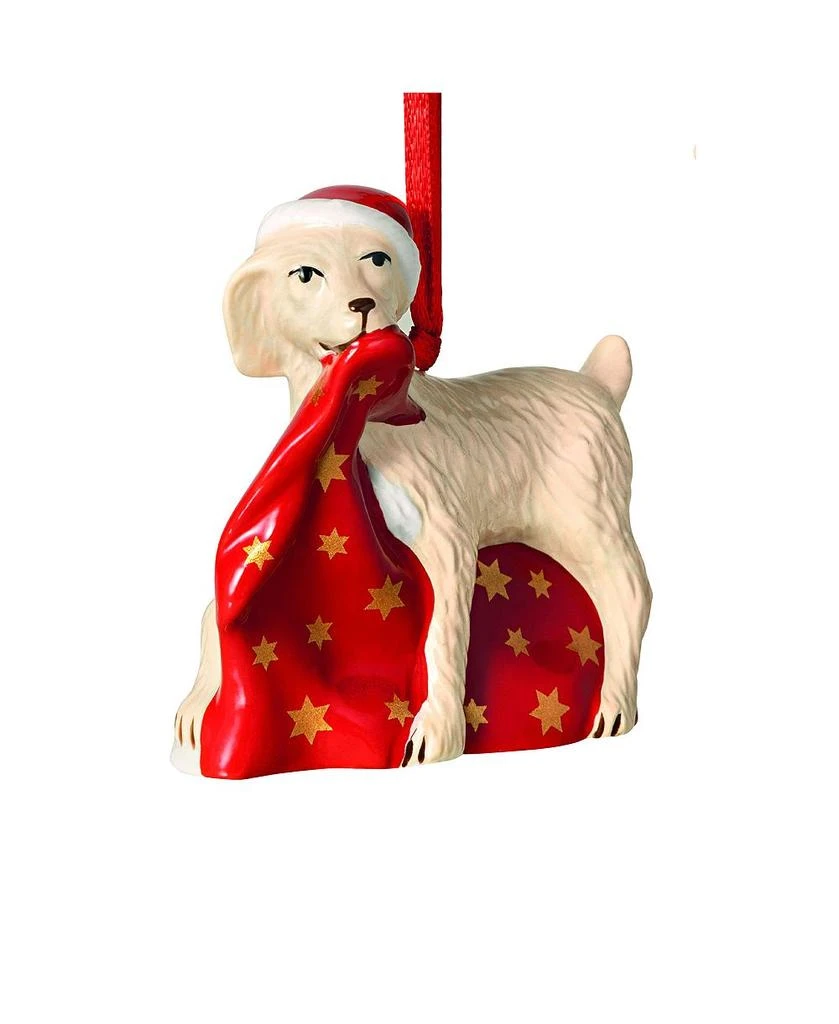 Villeroy & Boch Nostalgic Christmas Puppies Ornaments, Set of 3 5
