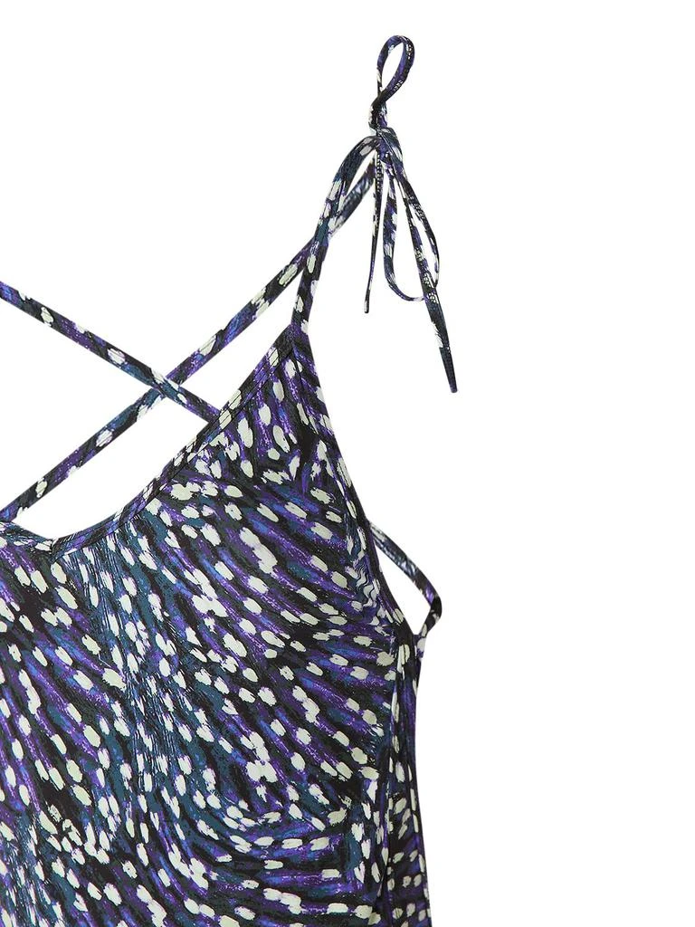 Isabel Marant Swan Printed One Piece Swimsuit 3