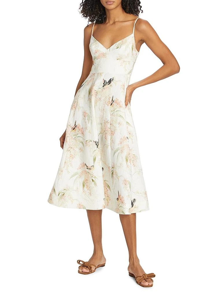 Shop Bird-Print Linen Fit & Flare Midi-Dress on Sale at BeyondStyle  Get  31% Off Bird-Print Linen Fit & Flare Midi-Dress with Limited-Time Flash  Deals, Exclusive Discounts, and Special Offers. Enjoy Unbeatable