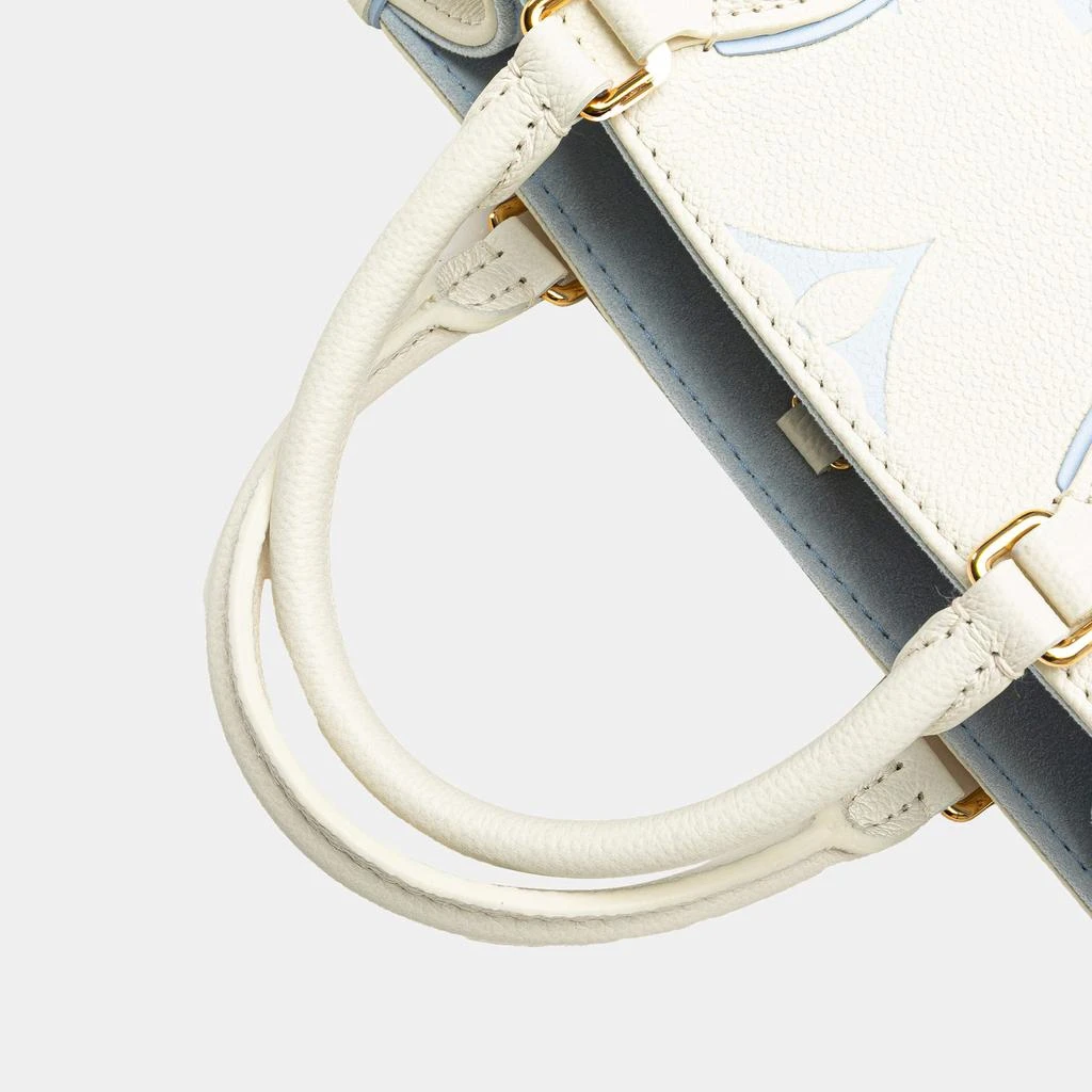 Louis Vuitton Louis Vuitton Blue/White Monogram Empreinte Giant Onthego PM 6