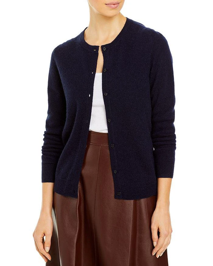 C by Bloomingdale's Cashmere C by Bloomingdale's Crewneck Cashmere Cardigan - Exclusive 1