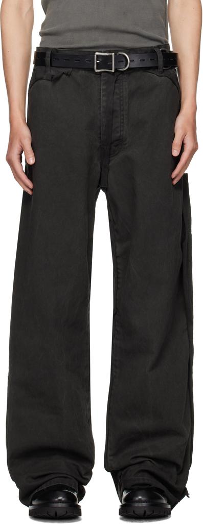 パンツ alexander digenova CUT OUT PANTS 30 Black Underground Cutout Denim Cargo Pants – On Sale Now with Up