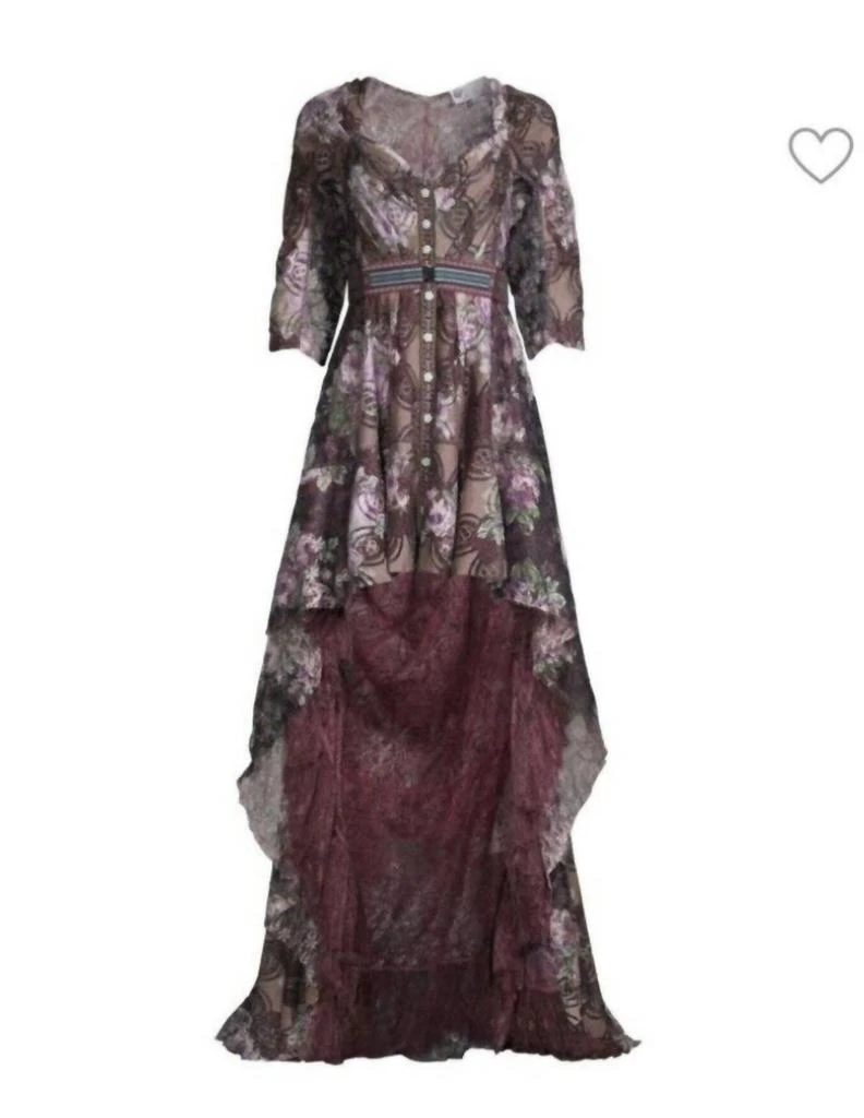 Byron Lars Chantilly Mullet Cocktail Dress 1