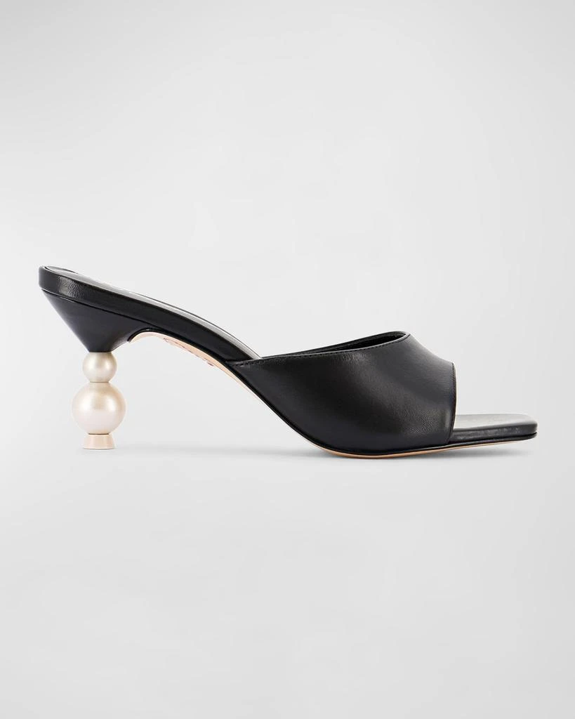 Sophia Webster Pearla Leather Mule Sandals 1