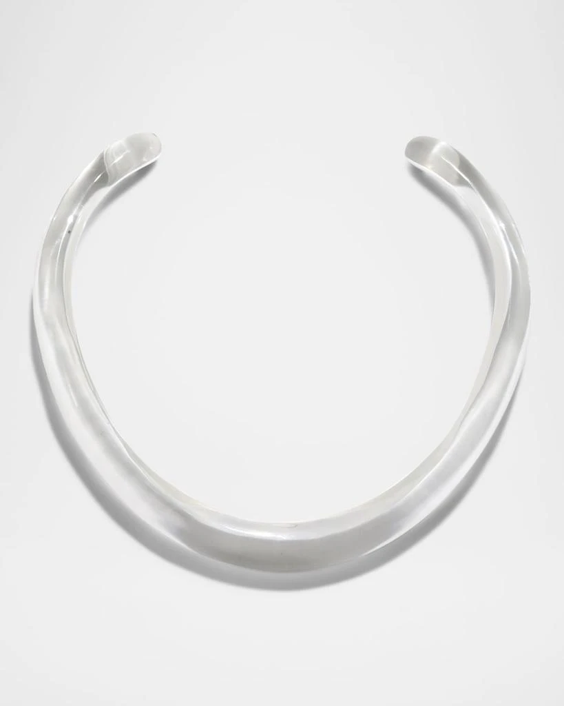 Alexis Bittar Liquid Lucite Collar Necklace 1