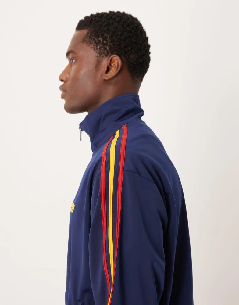 Adidas adidas Originals Firebird track top in yellow and black 4
