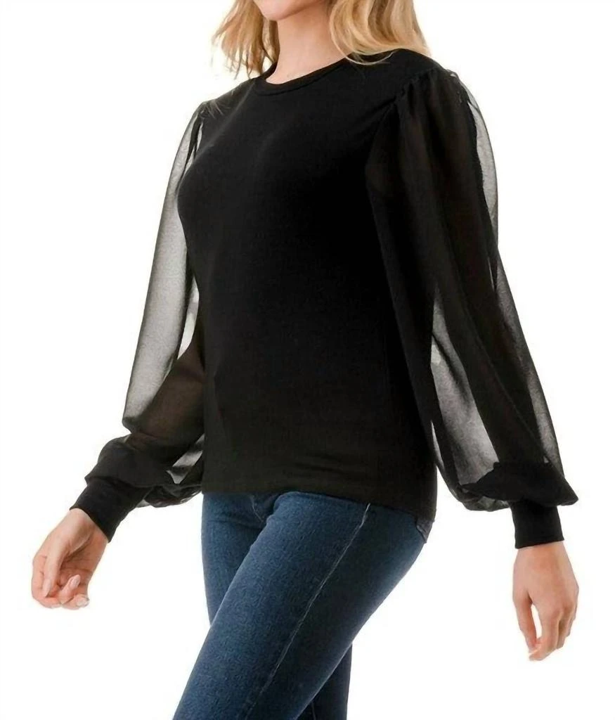 ariella Ariella - Chiffon Sleeve Top