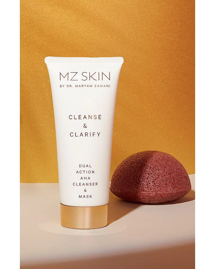 MZ Skin Cleanse & Clarify Dual Action AHA Cleanser & Mask 3.4 oz. 5