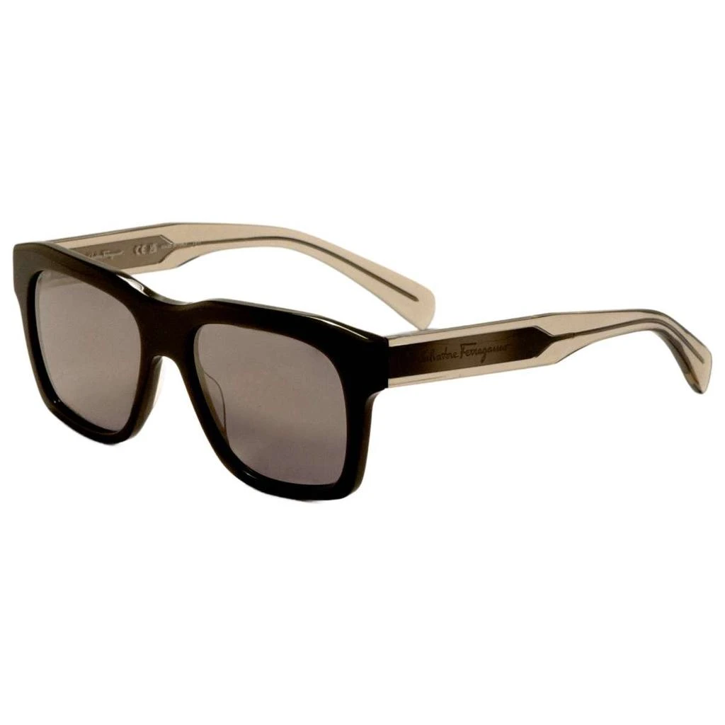 Salvatore Ferragamo Ferragamo Men's Brown Square Sunglasses 1