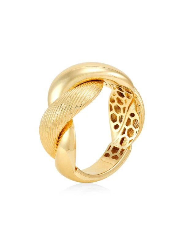 Saks Fifth Avenue 14K Yellow Gold Twisted Ring 2
