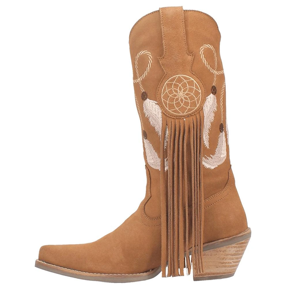 Dingo Day Dream Fringe Embroidery Snip Toe Cowboy Boots 3
