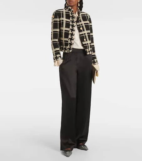 Jimmy Choo Vivi embellished mesh mules 3