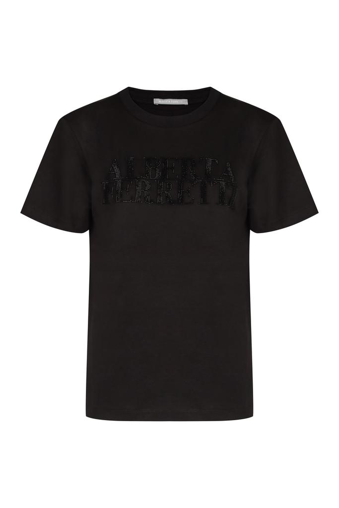 Alberta Ferretti Cotton Crew-neck T-shirt