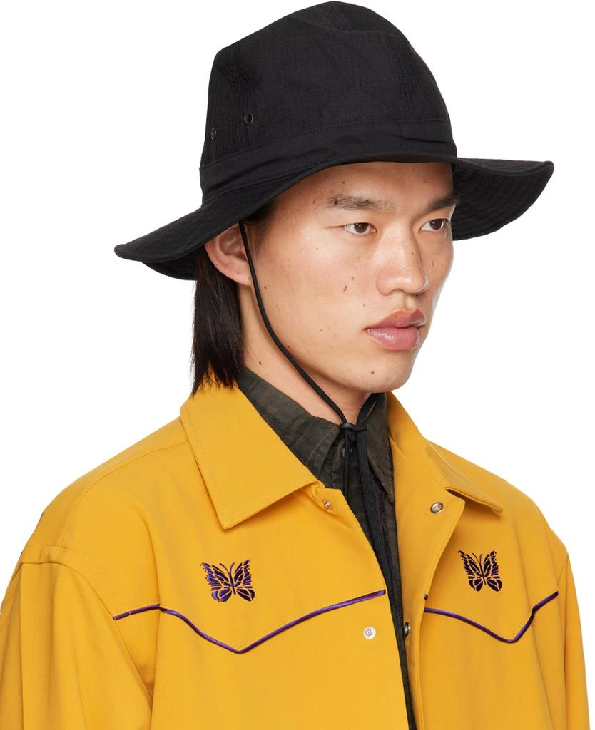 Needles Black Crusher Bucket Hat 2