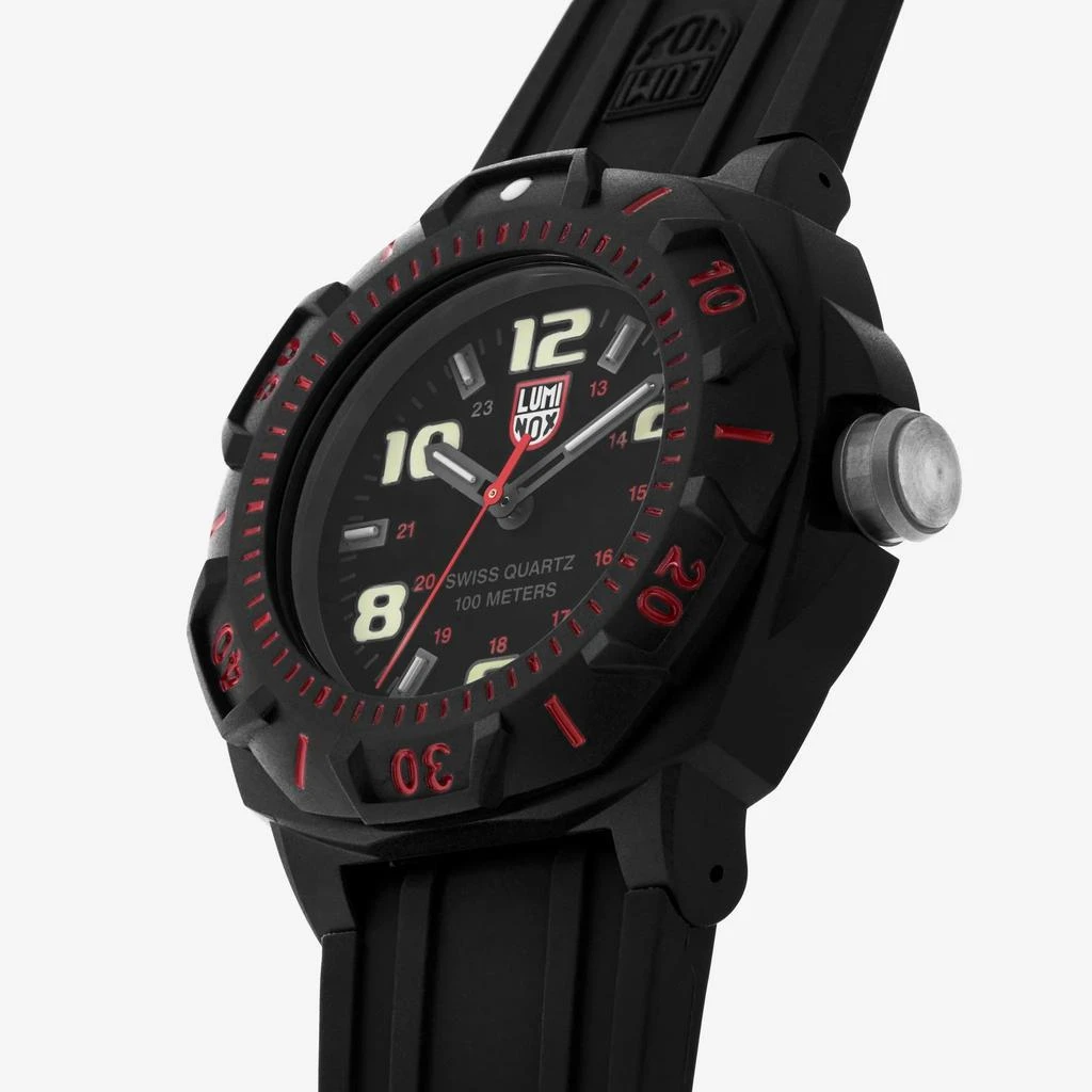 Luminox LUMINOX Men's XL.0215.SL Sentry 0200 Black Dial With Red Markings Watch 2