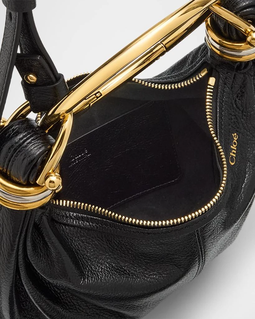 Chloé Mini Bracelet Grained Leather Crossbody Bag 4
