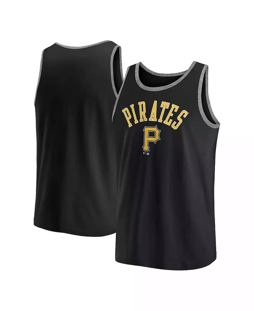 Fanatics Men's Black Pittsburgh Pirates Bet Tank Top 1