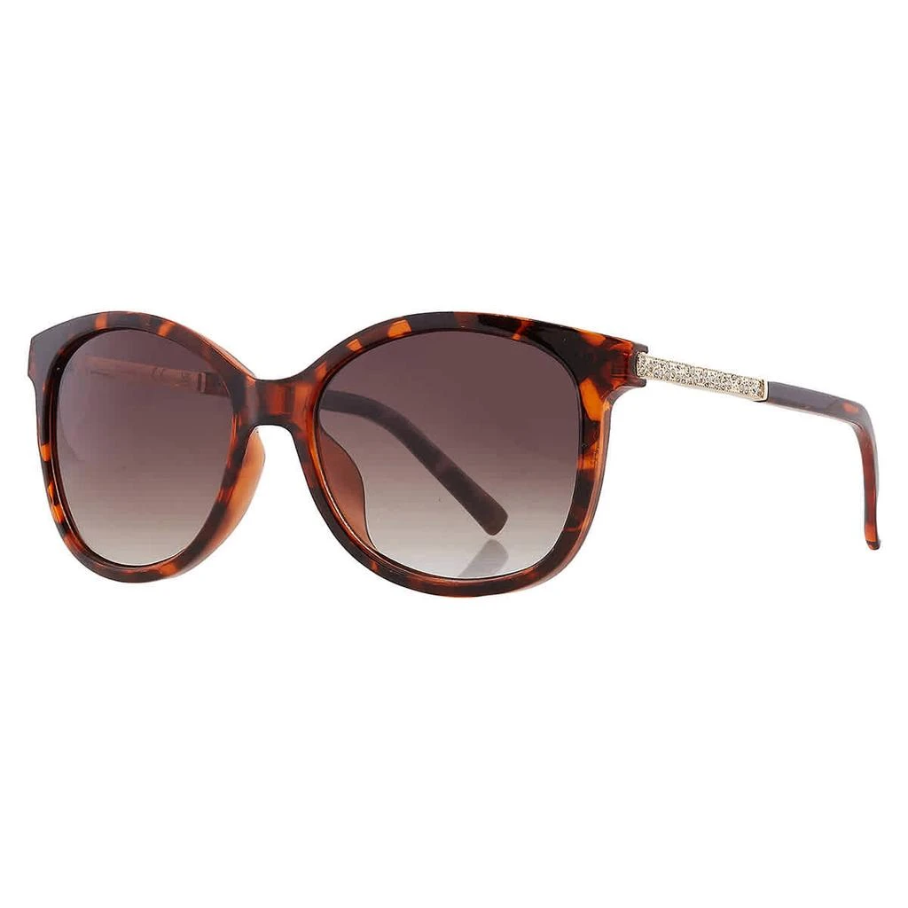 Guess Factory Brown Gradient Oval Ladies Sunglasses GF0394 52F 56 2