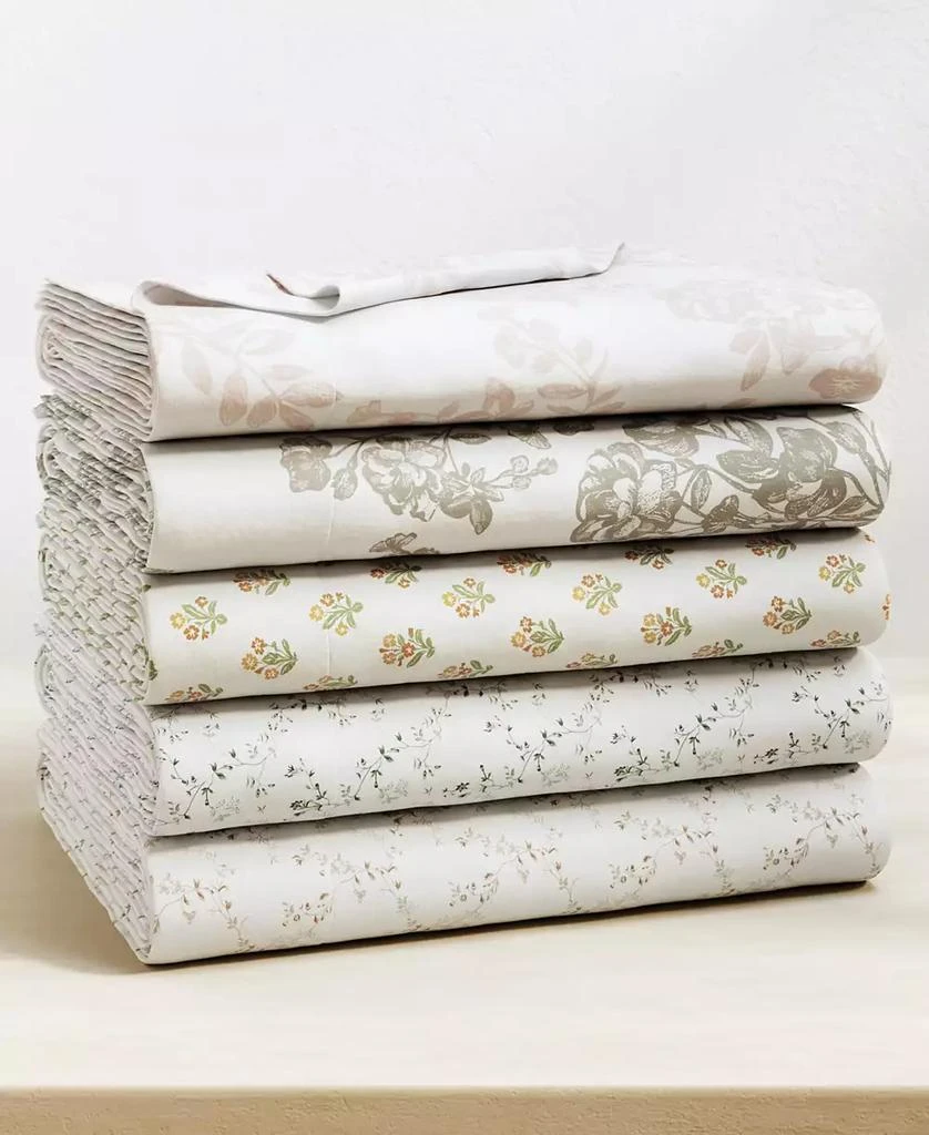 Linery 
Co Ultra-Soft Turkish Cotton Flannel Winter Floral Print Sheet Set 6