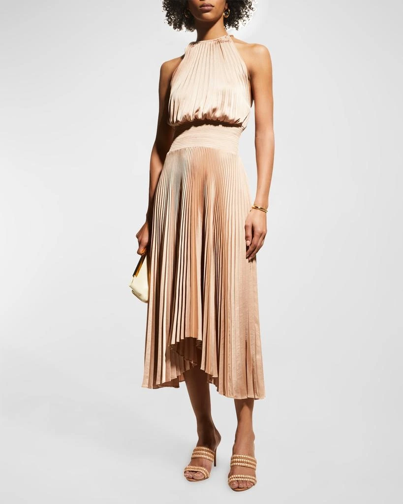 A.L.C. Renzo II Sleeveless Pleated Midi Dress 1