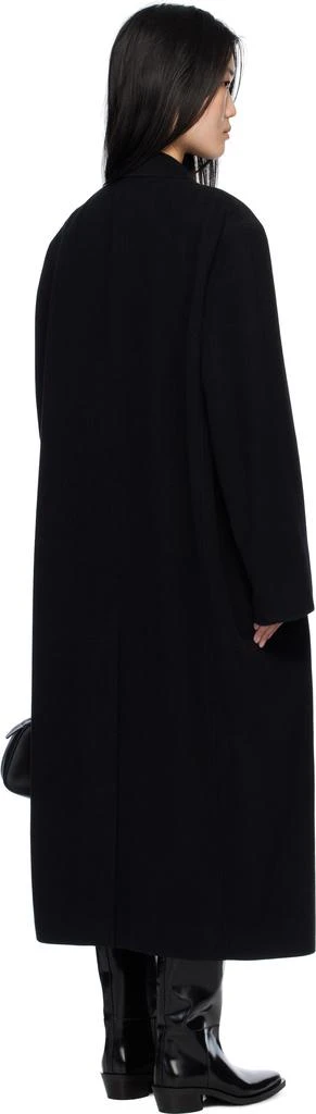 AURALEE Black Chesterfield Coat 3