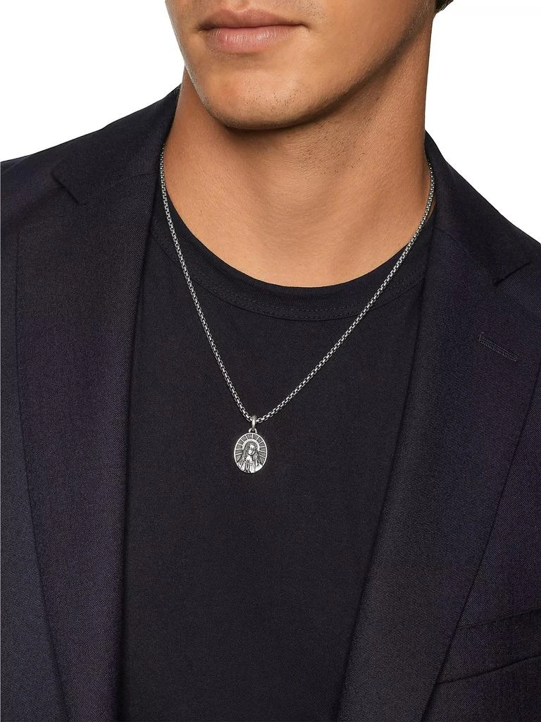 David Yurman Mary Amulet in Sterling Silver, 20MM 2