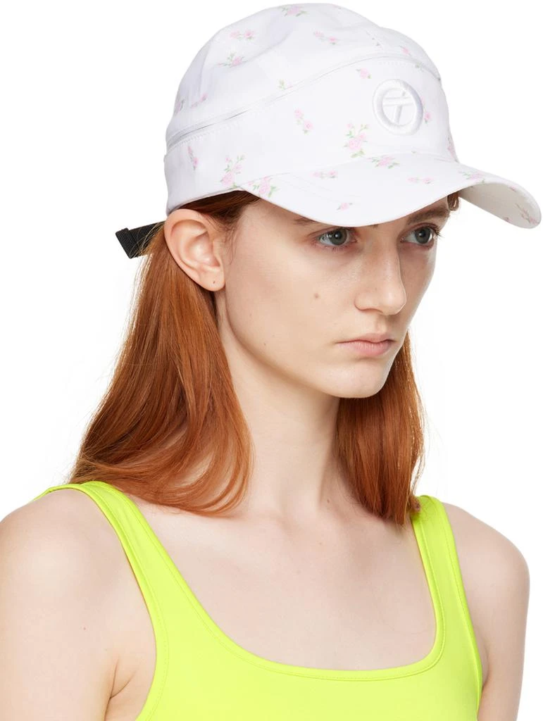 TheOpen Product White Convertible Flower Visor Cap 2