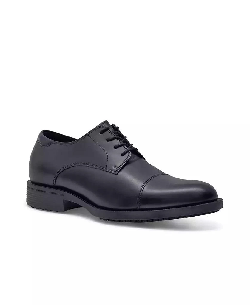 Shoes for Crews Men's Senator Slip Resistant Water Resistant Soft Toe Dress and Work Shoes