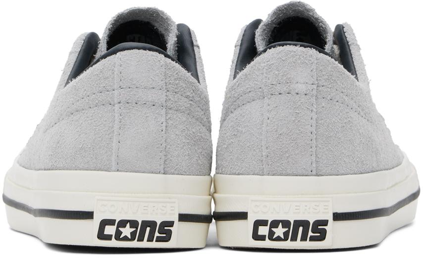 Converse Gray One Star Pro Low Top Sneakers