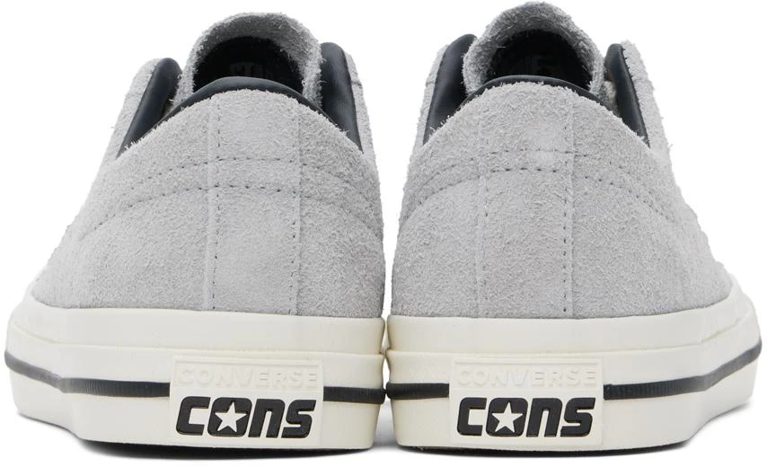 Converse Gray One Star Pro Low Top Sneakers 2