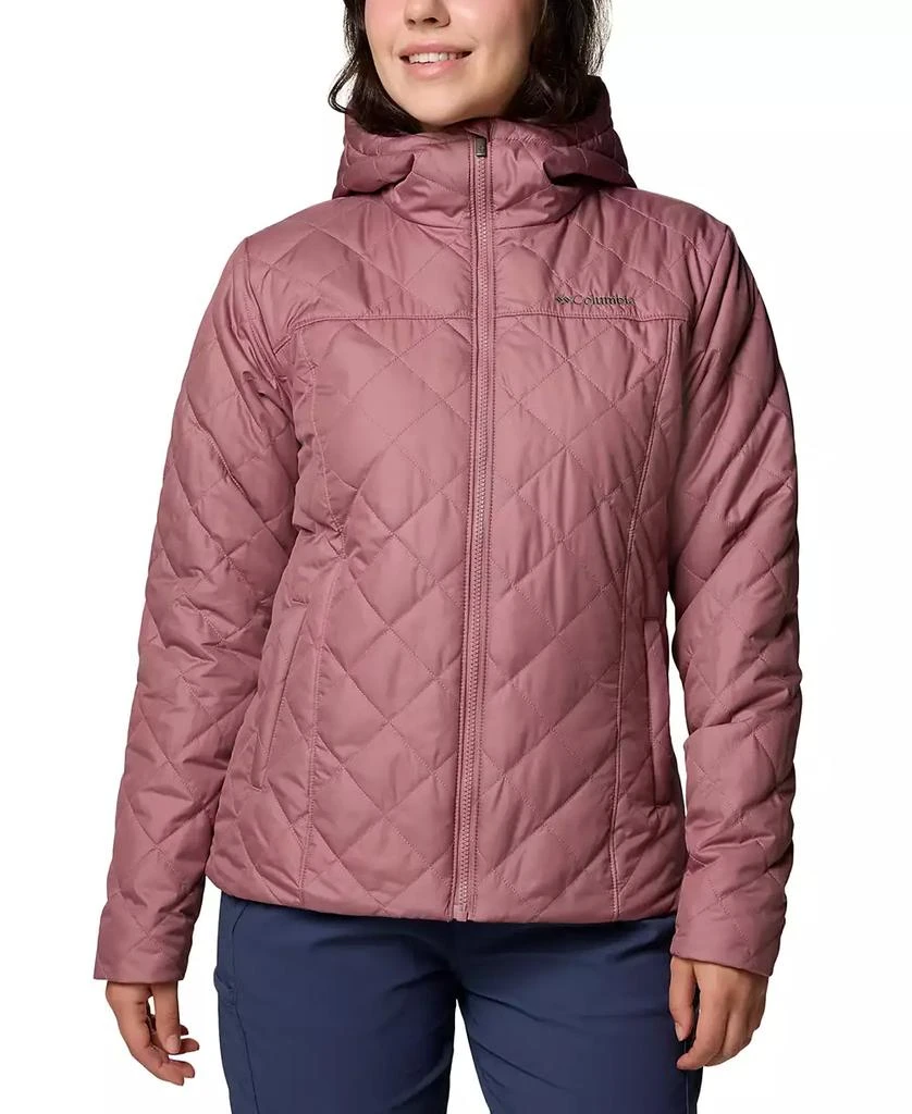 Columbia Women's Copper Crest II Quilted Hooded Jacket 1