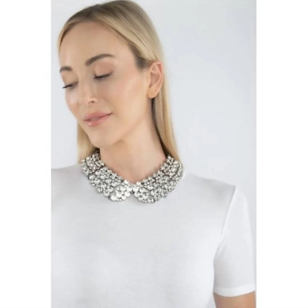 Eye Candy Los Angeles Eye Candy Los Angeles - Women
s Crystal Statement Collar Necklace 2