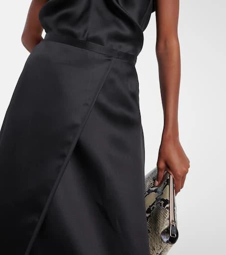 Khaite Mila silk maxi skirt 4