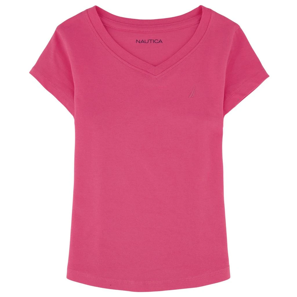 Nautica Girls' V-Neck T-Shirt (7-16) 3