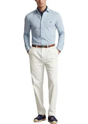 Ralph Lauren Ralph Lauren Jacquard Textured Mesh Shirt 3