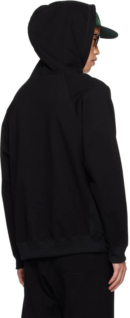 Nanamica Black Paneled Hoodie 3