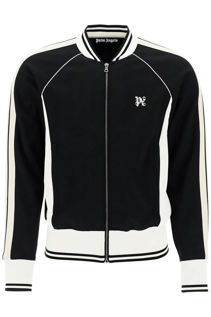 Palm Angels raglan zip-up sweat 1