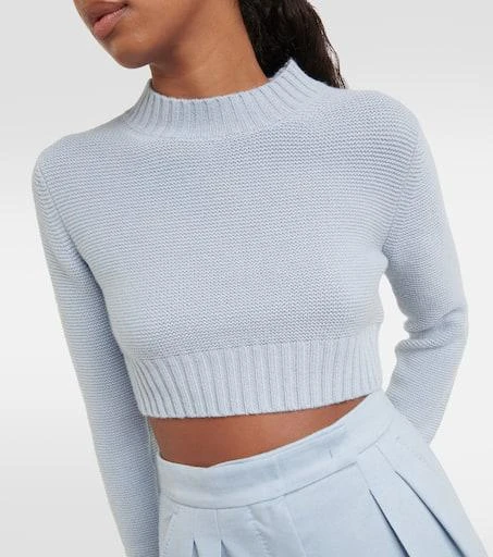 Max Mara Kaya cropped cashmere sweater 4