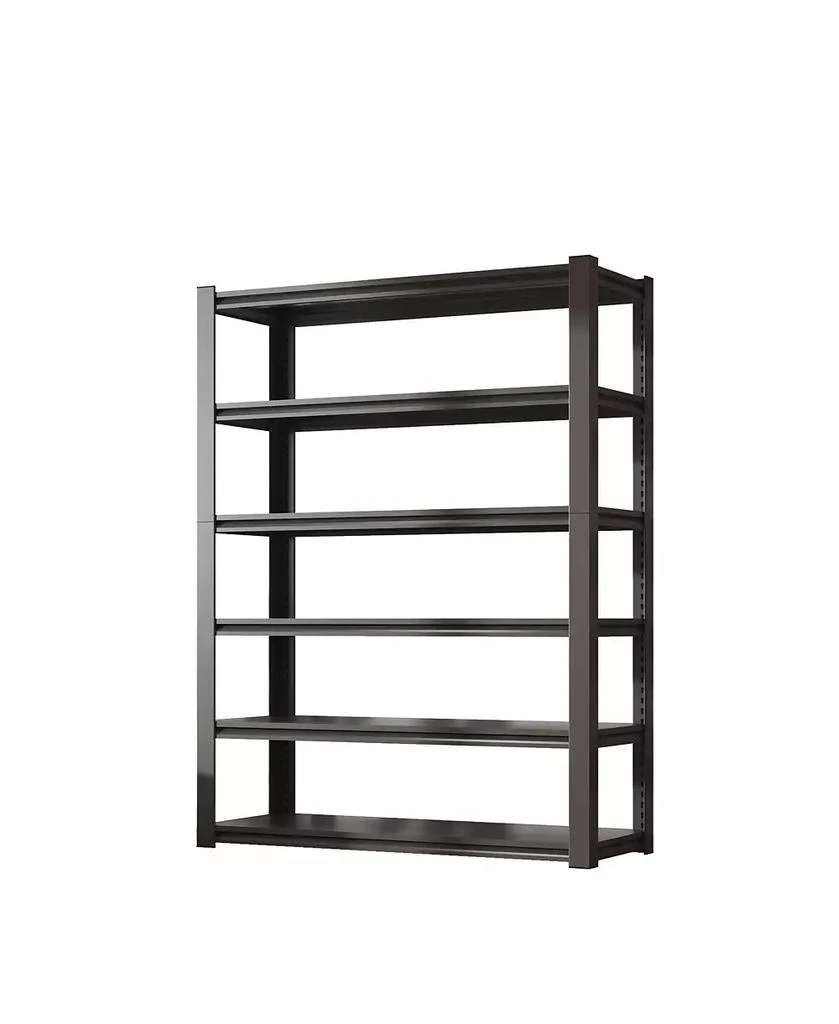 Flynama 82" Heavy-Duty 6-Tier Metal Garage Storage Shelving, Adjustable, 2400 lbs Capacity