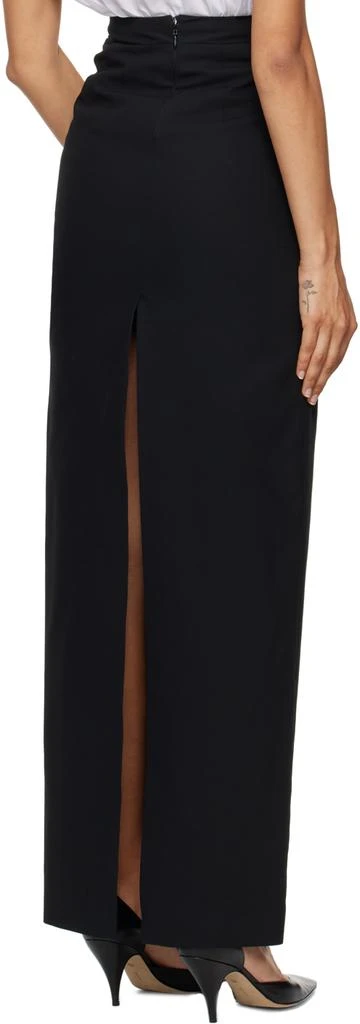 ANN DEMEULEMEESTER Black Nathalie X-Long Pencil Maxi Skirt 3